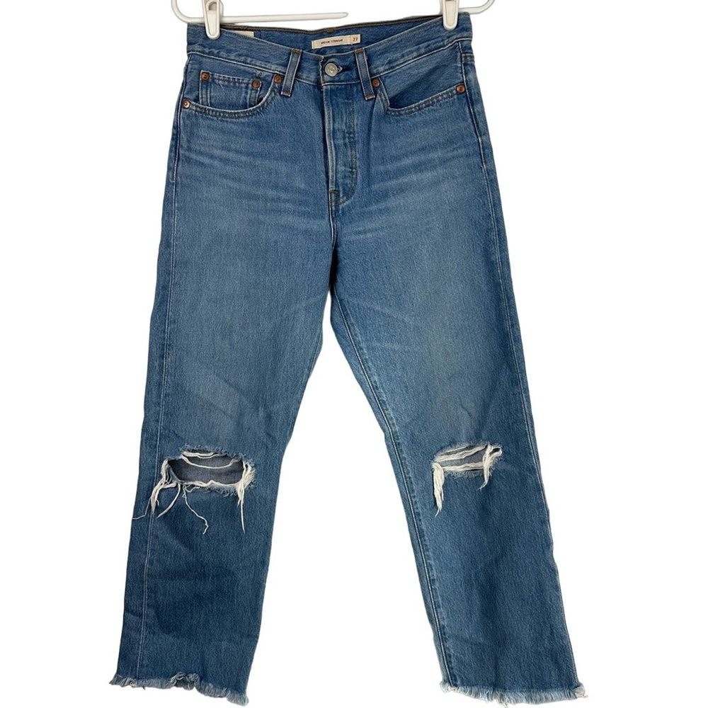 Levi's Women's Straight Leg Blue Jeans